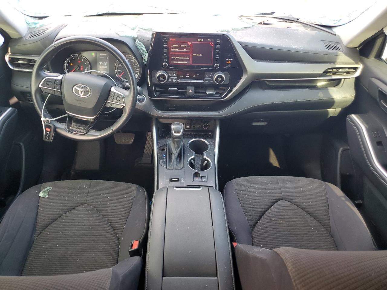 2021 Toyota Highlander L VIN: 5TDZZRAH6MS073138 Lot: 56576555
