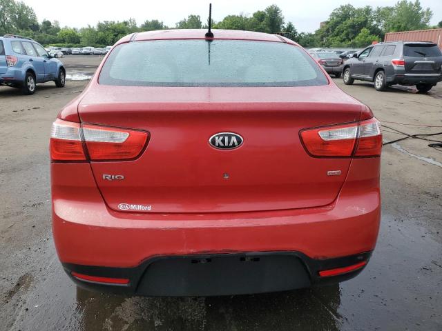  KIA RIO 2013 Burgundy