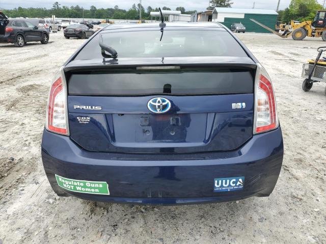  TOYOTA PRIUS 2013 Blue
