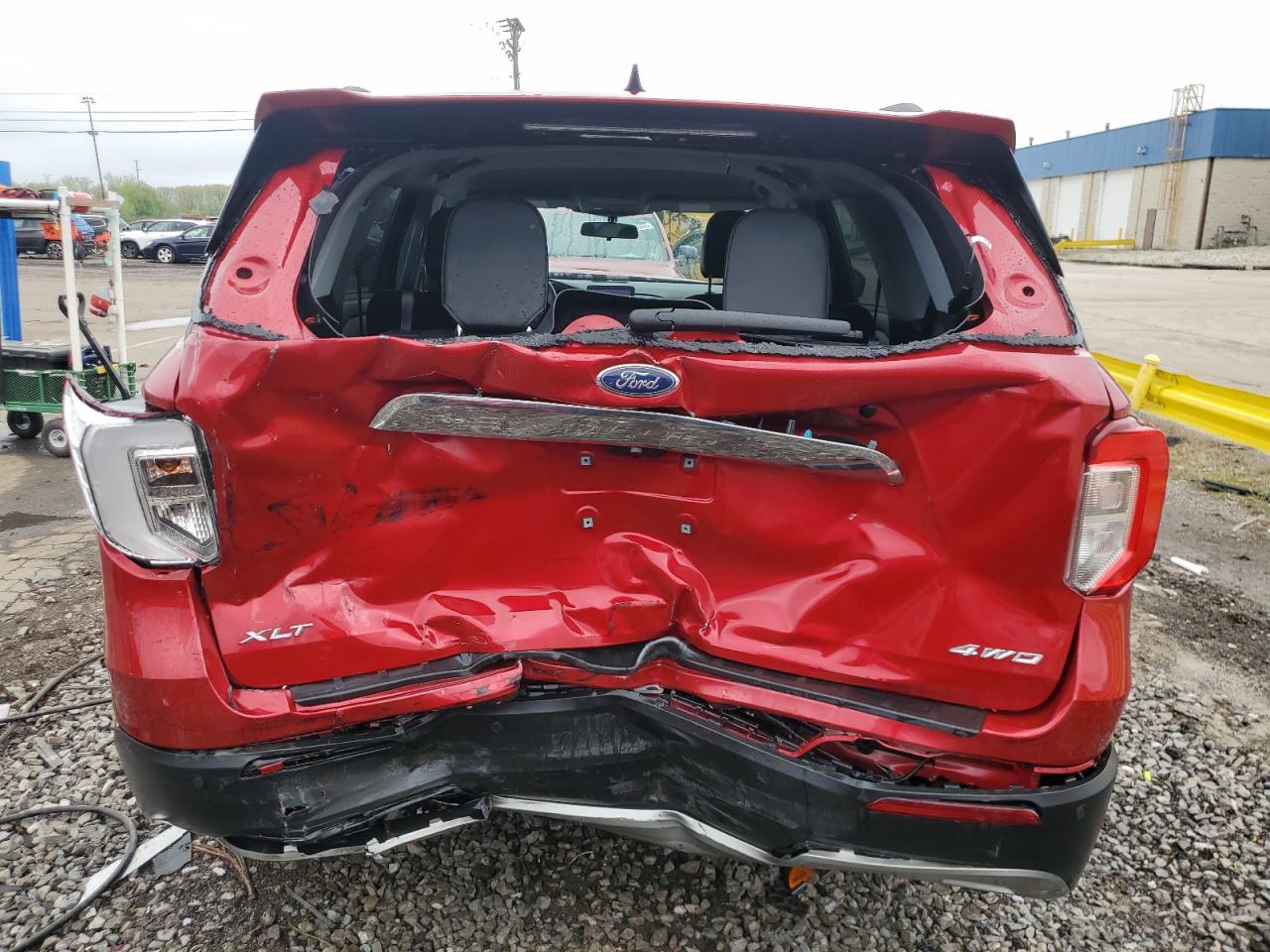 2022 Ford Explorer Xlt VIN: 1FMSK8DH9NGC04565 Lot: 55523065