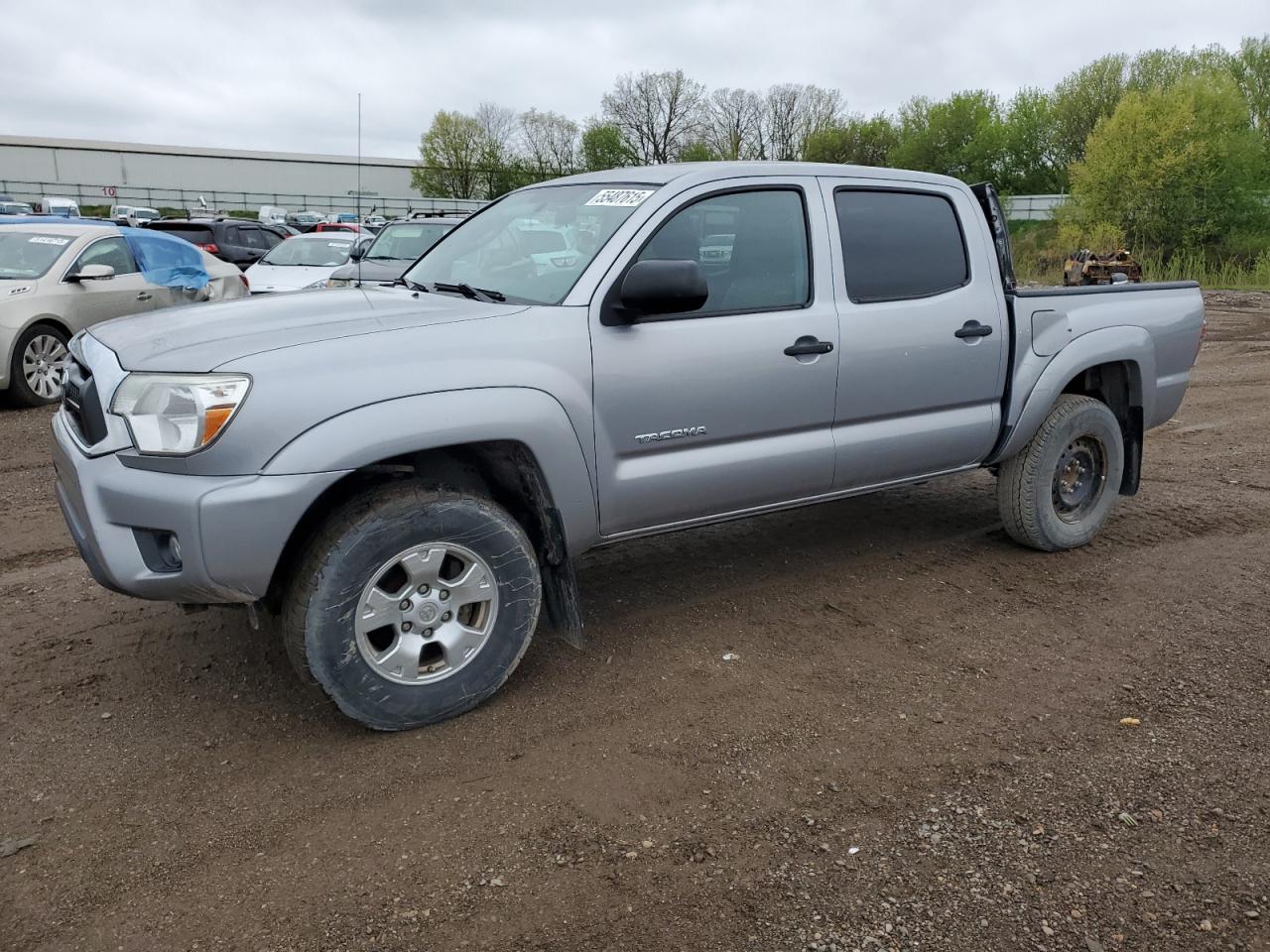 2015 Toyota Tacoma Double Cab за продажба в Davison, MI - Front End