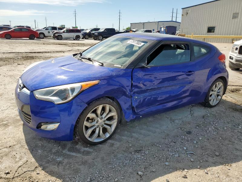 Coupet HYUNDAI VELOSTER 2013 Granatowy
