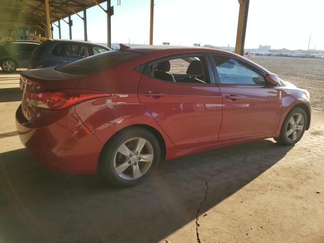  HYUNDAI ELANTRA 2013 Czerwony