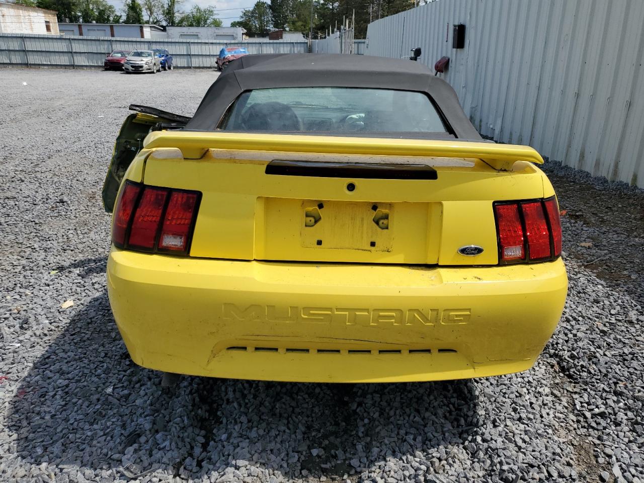 2002 Ford Mustang VIN: 1FAFP44442F145543 Lot: 58631425