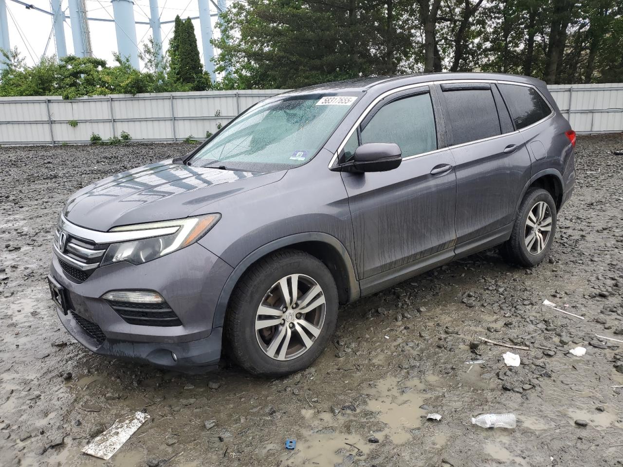 2016 Honda Pilot Exl на продаже в Windsor, NJ - Front End