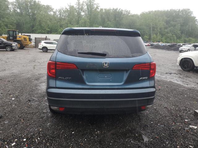  HONDA PILOT 2017 Teal