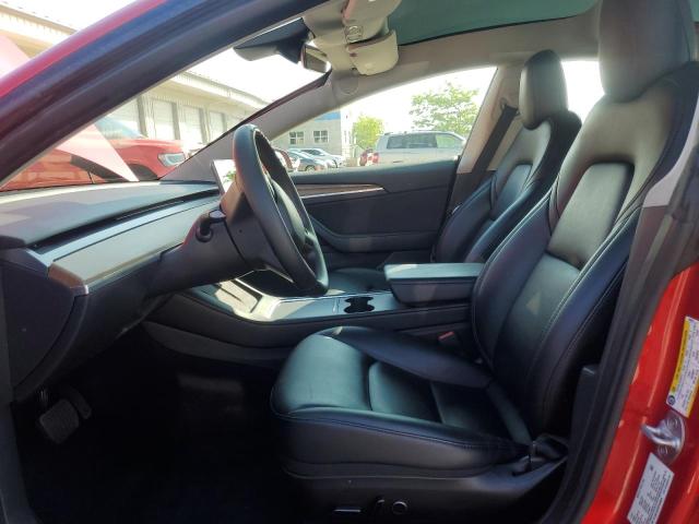  TESLA MODEL 3 2023 Czerwony