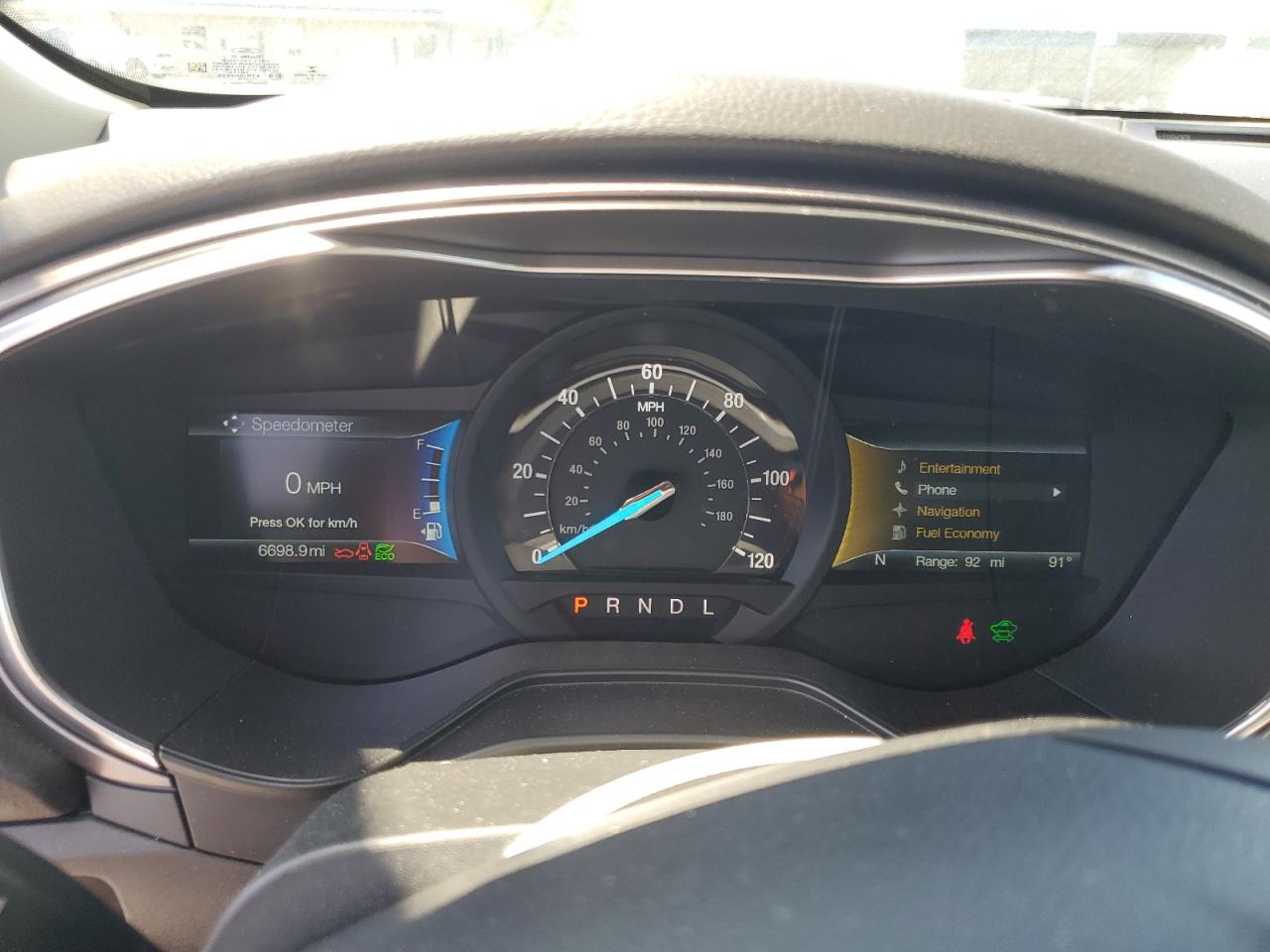 2020 Ford Fusion Se VIN: 3FA6P0LU2LR206094 Lot: 54022705