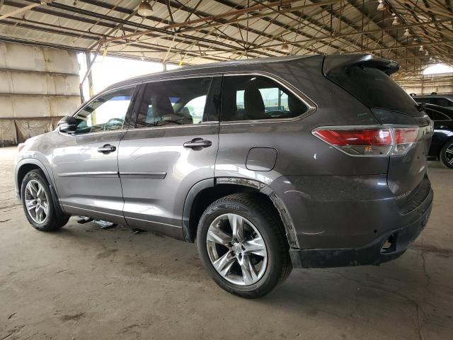  TOYOTA HIGHLANDER 2015 Gray