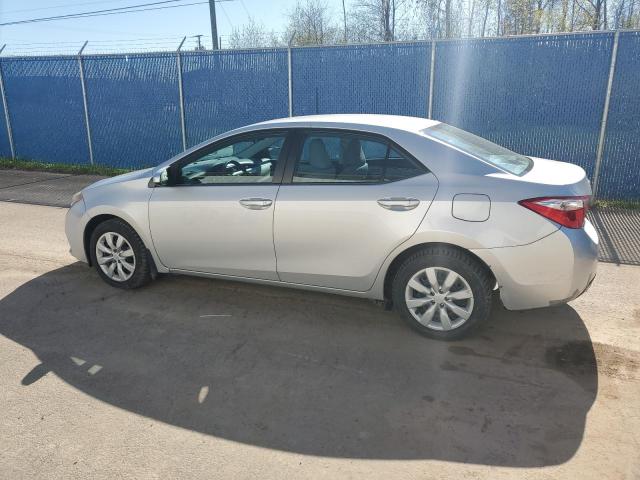  TOYOTA COROLLA 2015 Srebrny