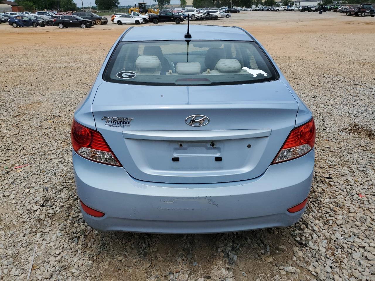 2013 Hyundai Accent Gls VIN: KMHCT4AE4DU369704 Lot: 57154745