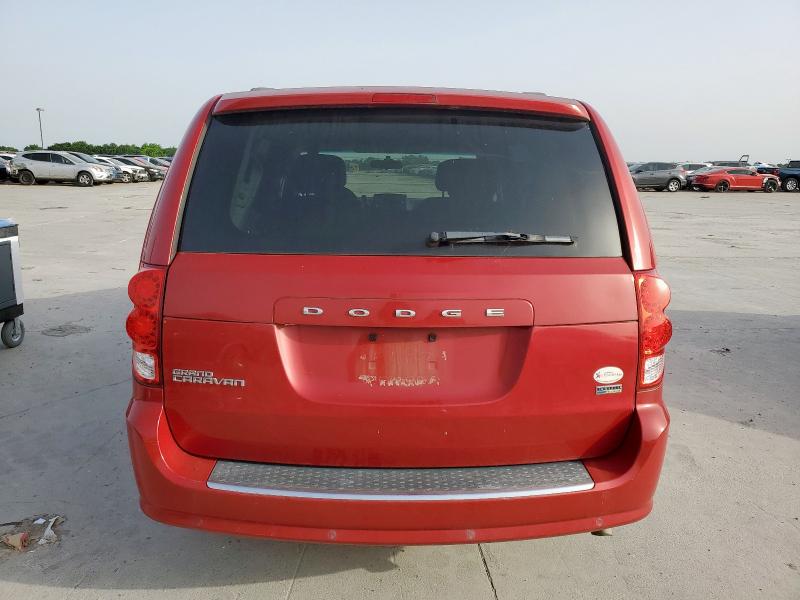 Minivans DODGE CARAVAN 2013 Czerwony