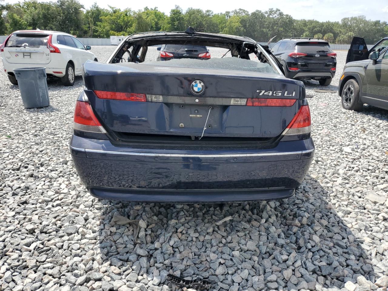 2004 BMW 745 Li VIN: WBAGN63494DS49538 Lot: 55142955