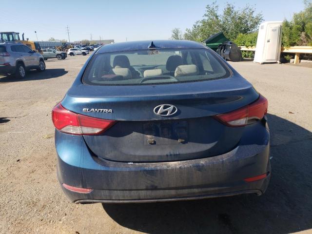  HYUNDAI ELANTRA 2016 Синий
