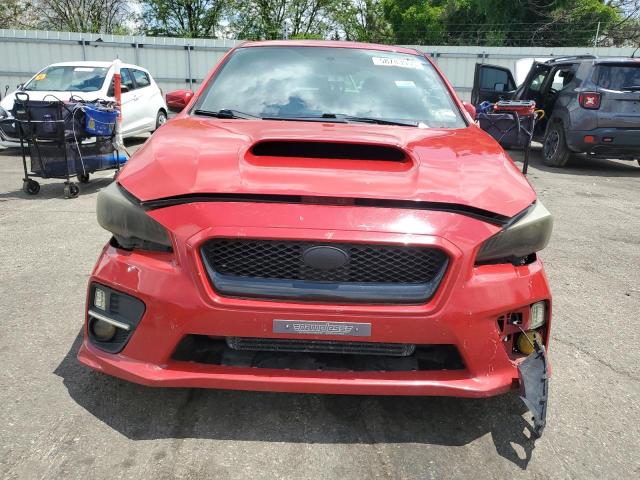 Sedans SUBARU WRX 2015 Czerwony