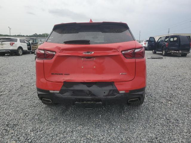  CHEVROLET BLAZER 2019 Czerwony