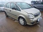2008 VAUXHALL MERIVA LIF for sale at Copart PETERLEE