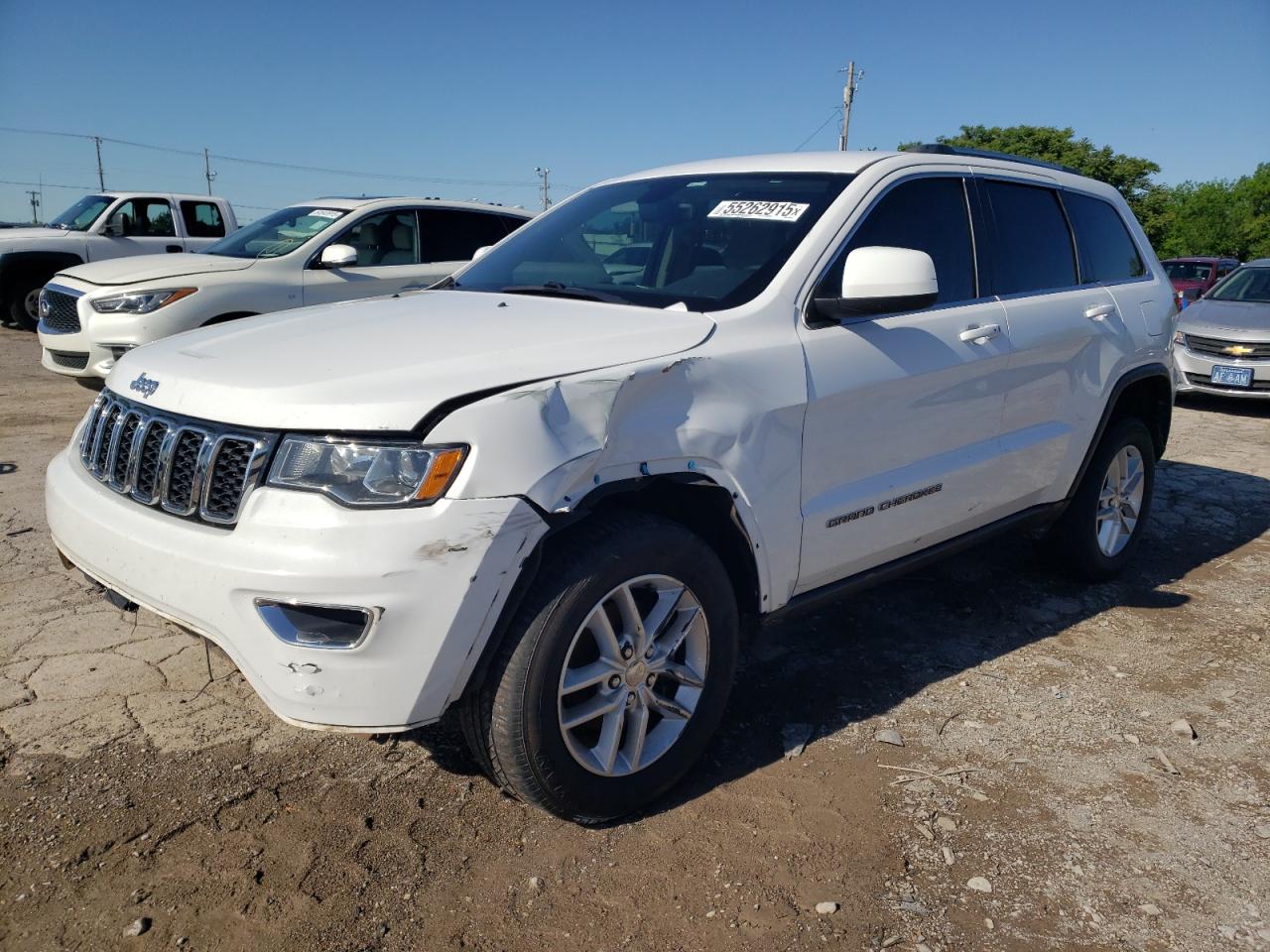 2018 Jeep Grand Cherokee Laredo на продаже в Oklahoma City, OK - Front End