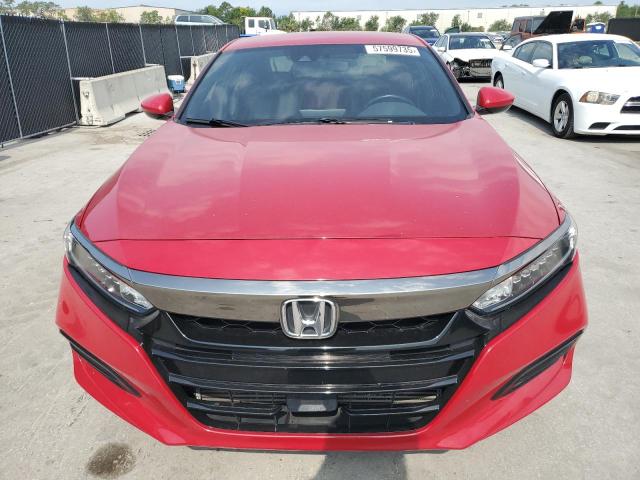  HONDA ACCORD 2019 Червоний