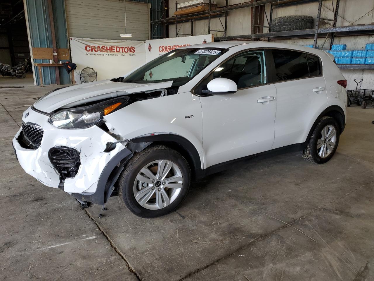 2018 Kia Sportage Lx იყიდება Eldridge-ში, IA - Front End