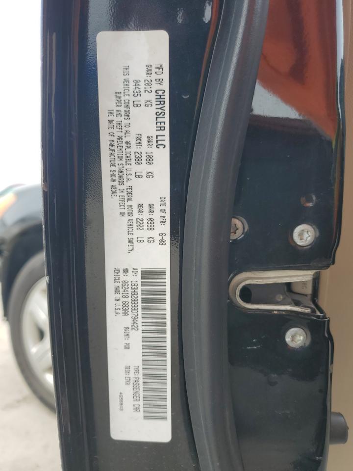 2008 Dodge Caliber VIN: 1B3HB28B98D794422 Lot: 56109705