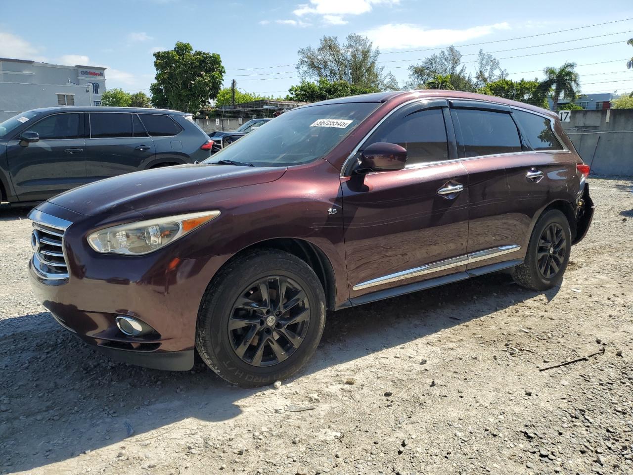 2014 Infiniti Qx60 en Venta en Opa Locka, FL - Rear End