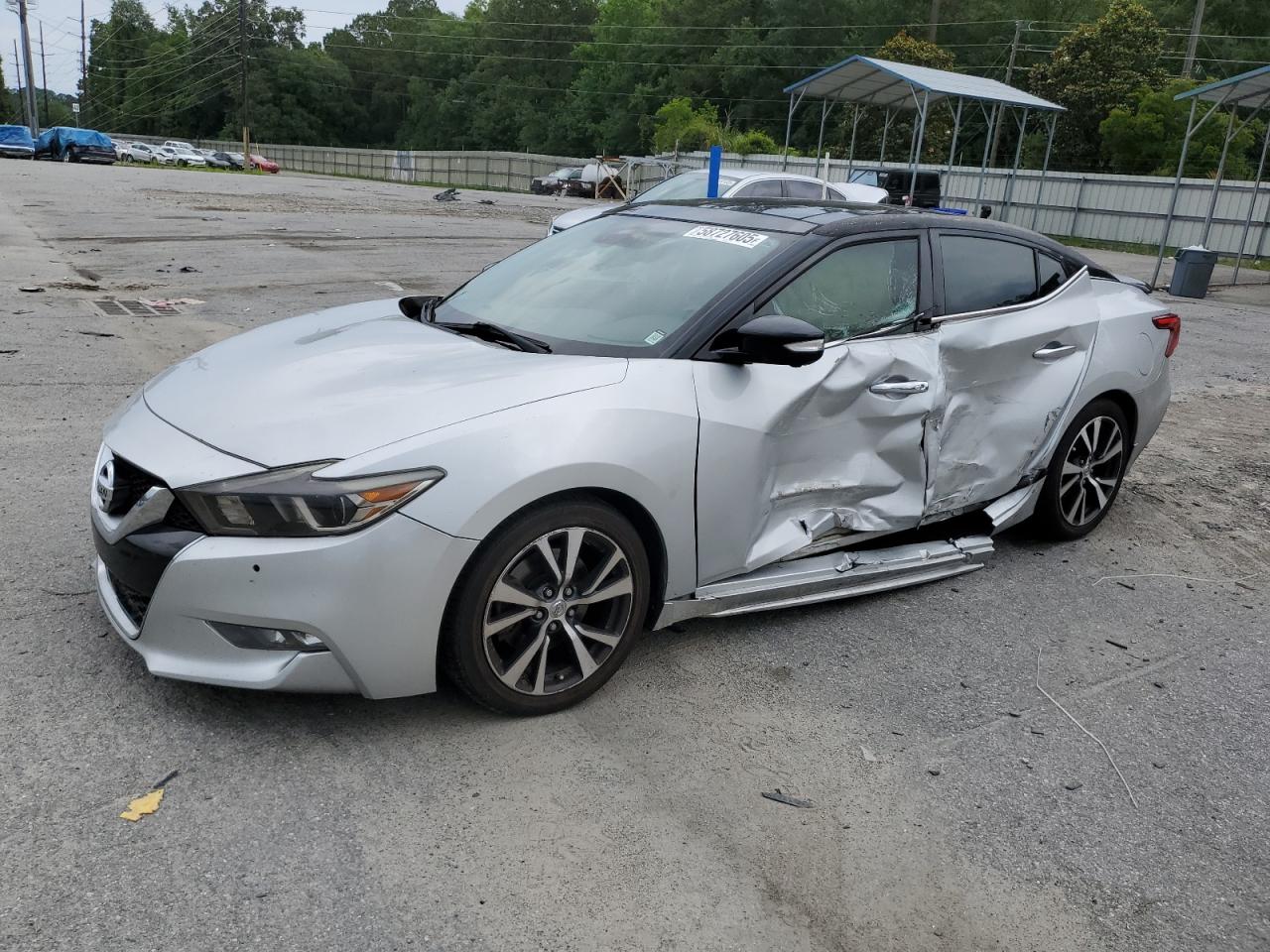 2017 Nissan Maxima 3.5S იყიდება Savannah-ში, GA - Side