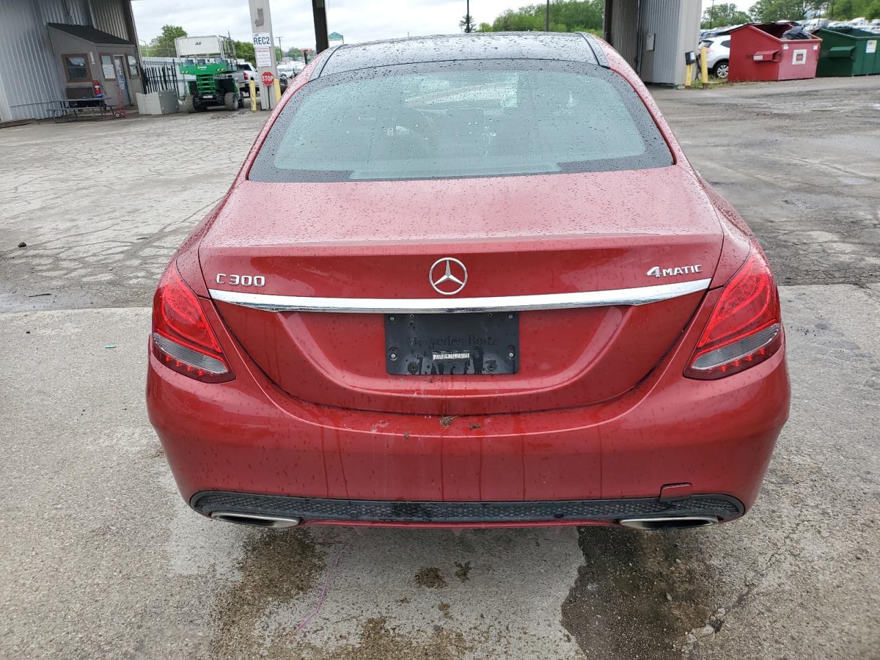 2016 Mercedes-Benz C 300 4Matic VIN: 55SWF4KB9GU135597 Lot: 58027375