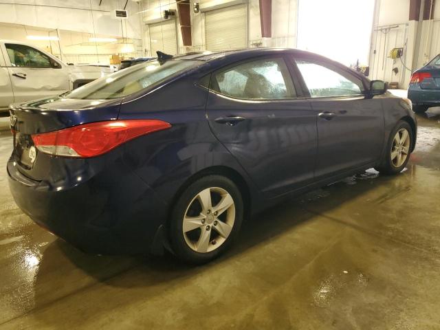  HYUNDAI ELANTRA 2013 Granatowy