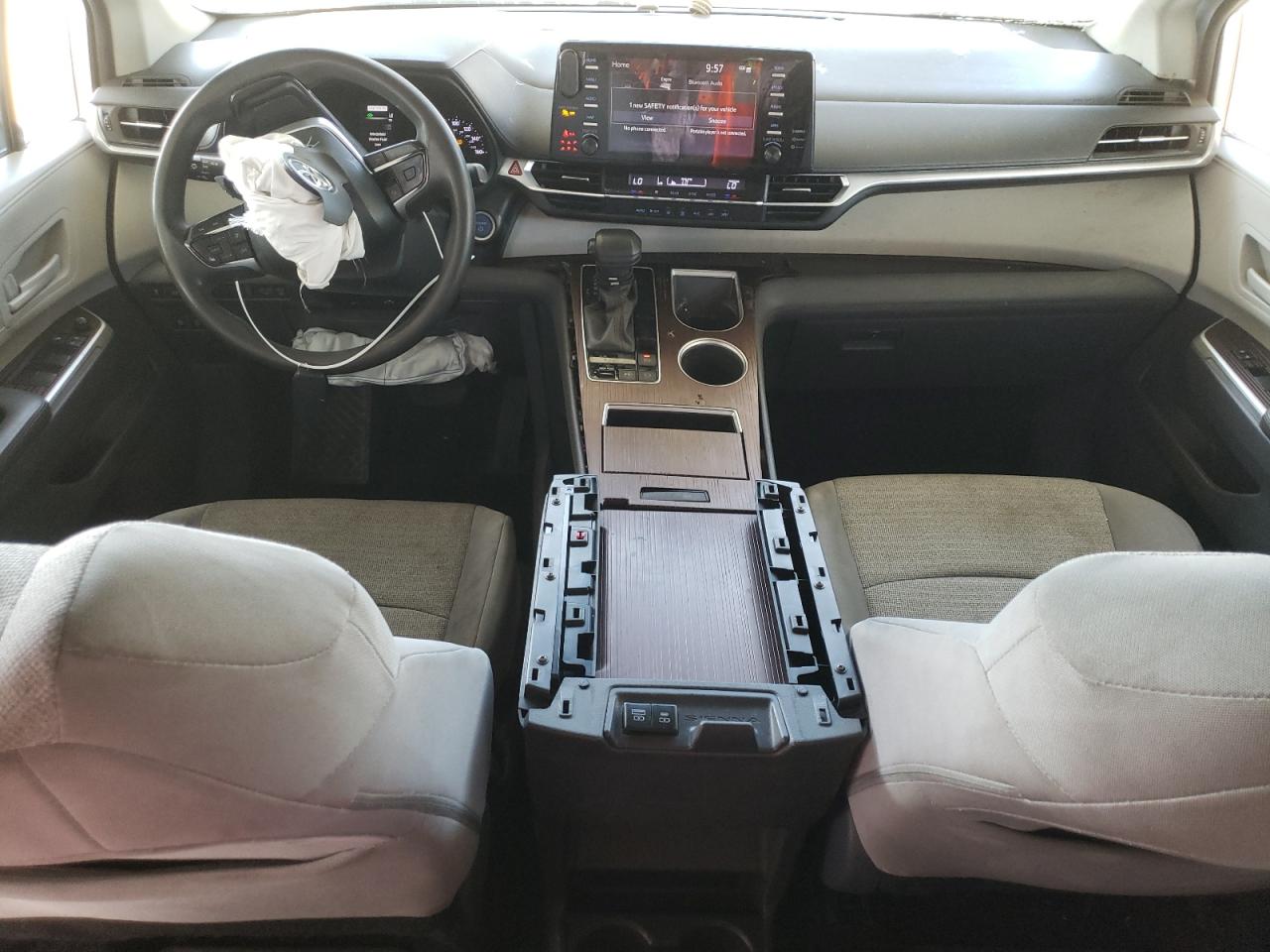 2021 Toyota Sienna Le VIN: 5TDKRKEC2MS022744 Lot: 57274815