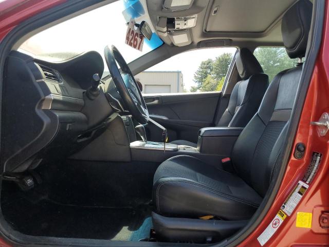  TOYOTA CAMRY 2012 Czerwony