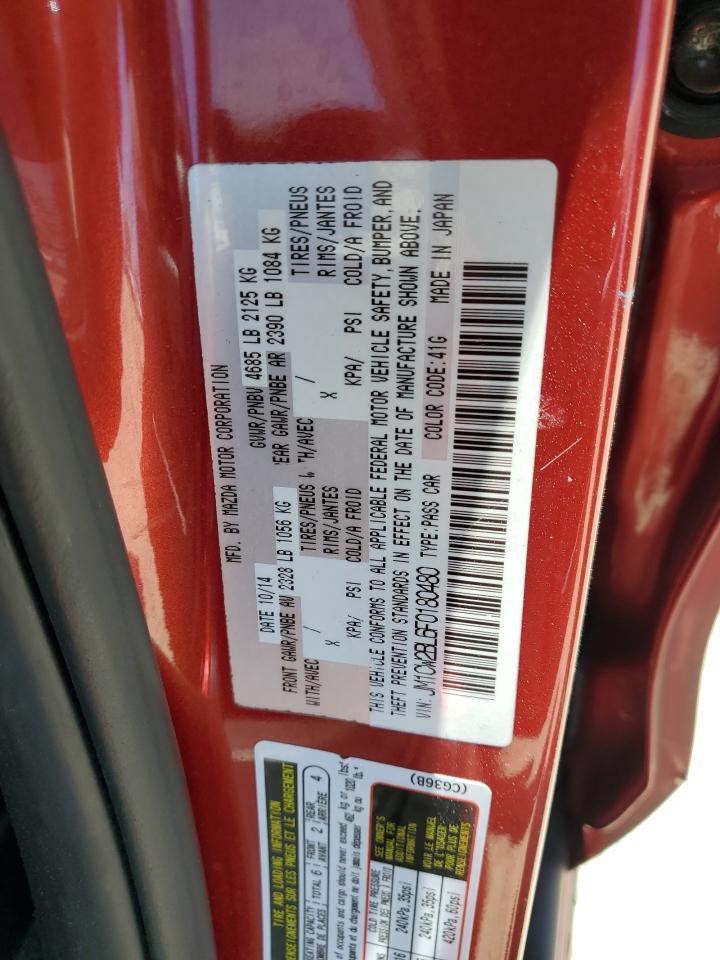 2015 Mazda 5 Sport VIN: JM1CW2BL6F0180480 Lot: 56341665