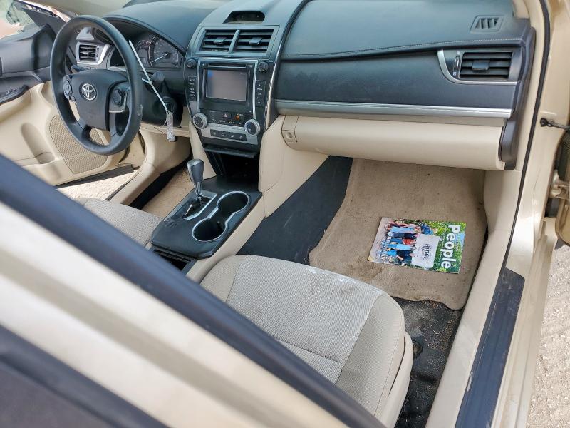  TOYOTA CAMRY 2012 tan
