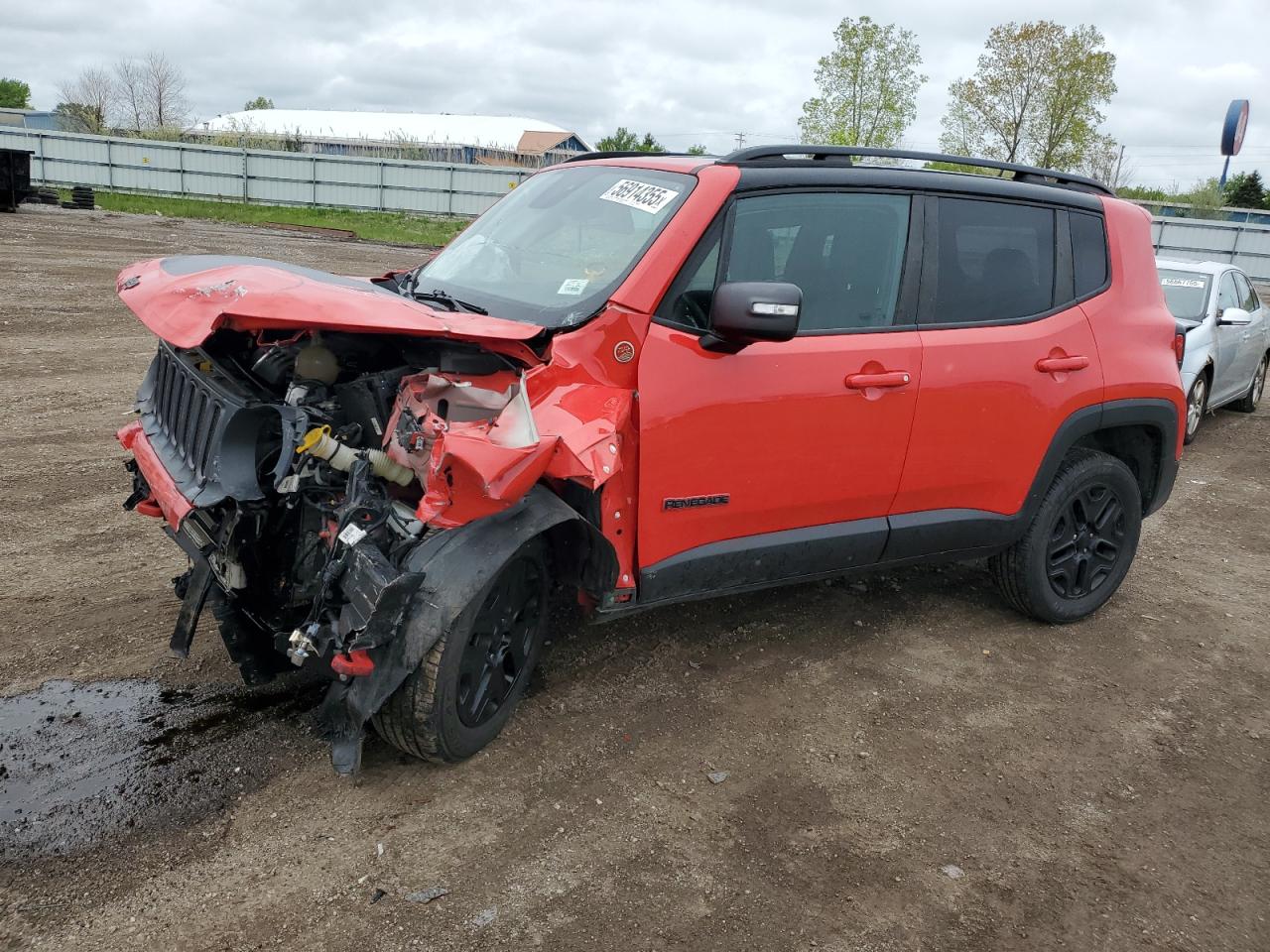 2018 Jeep Renegade Trailhawk na sprzedaż w Columbia Station, OH - Front End