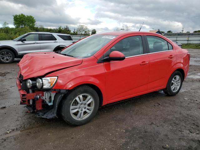  CHEVROLET SONIC 2014 Czerwony