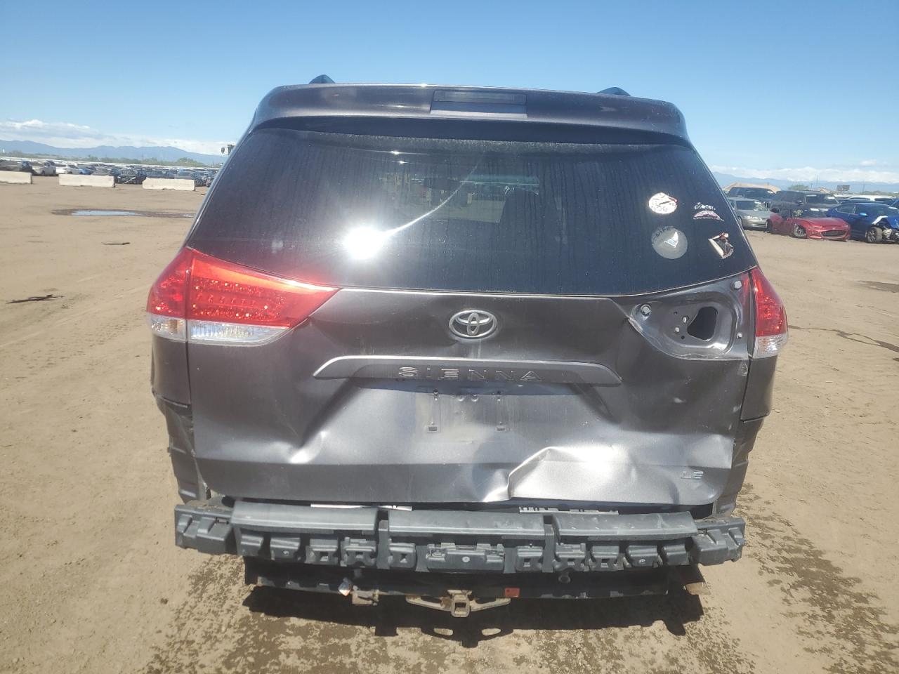 2012 Toyota Sienna Le VIN: 5TDKK3DC9CS180332 Lot: 57476375