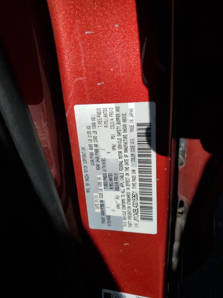 2013 Mazda 5 VIN: JM1CW2BL4D0153601 Lot: 58085405