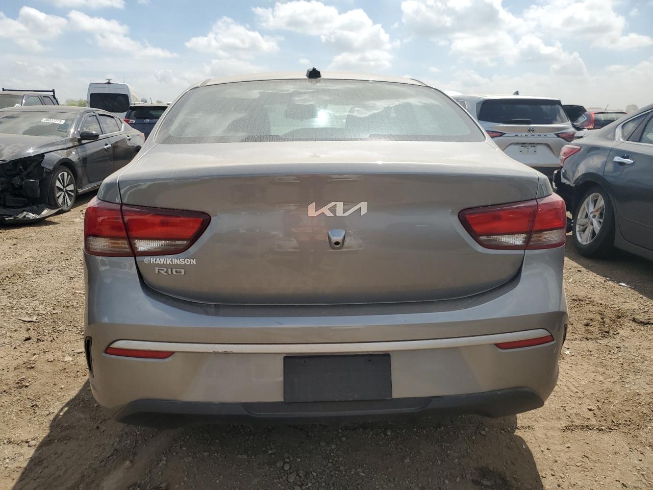 2022 Kia Rio Lx VIN: 3KPA24AD8NE431563 Lot: 56761545