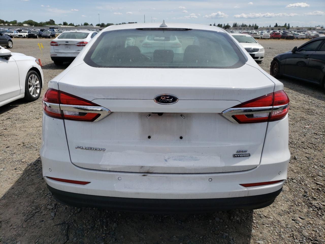 2020 Ford Fusion Se VIN: 3FA6P0LU9LR119101 Lot: 54037395