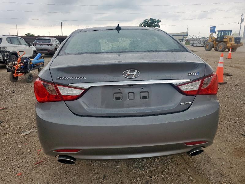  HYUNDAI SONATA 2012 Серебристый