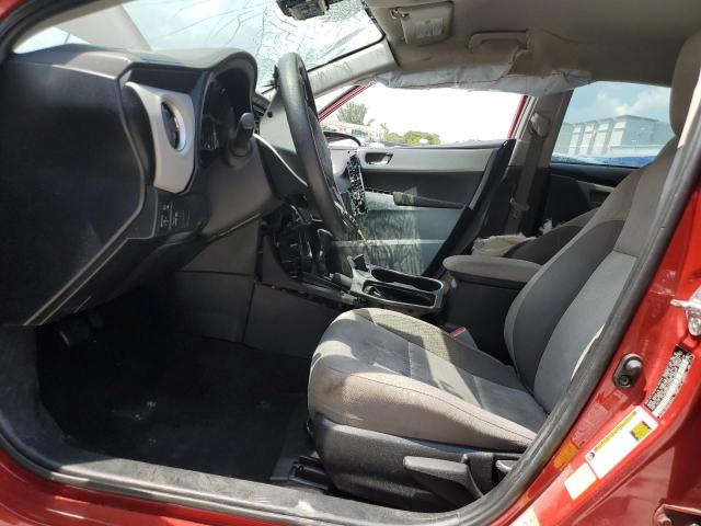  TOYOTA COROLLA 2017 Bordowy
