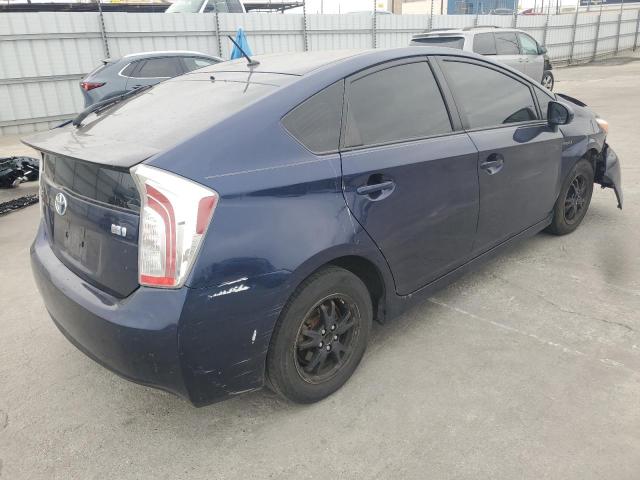 Hatchbacks TOYOTA PRIUS 2014 Blue