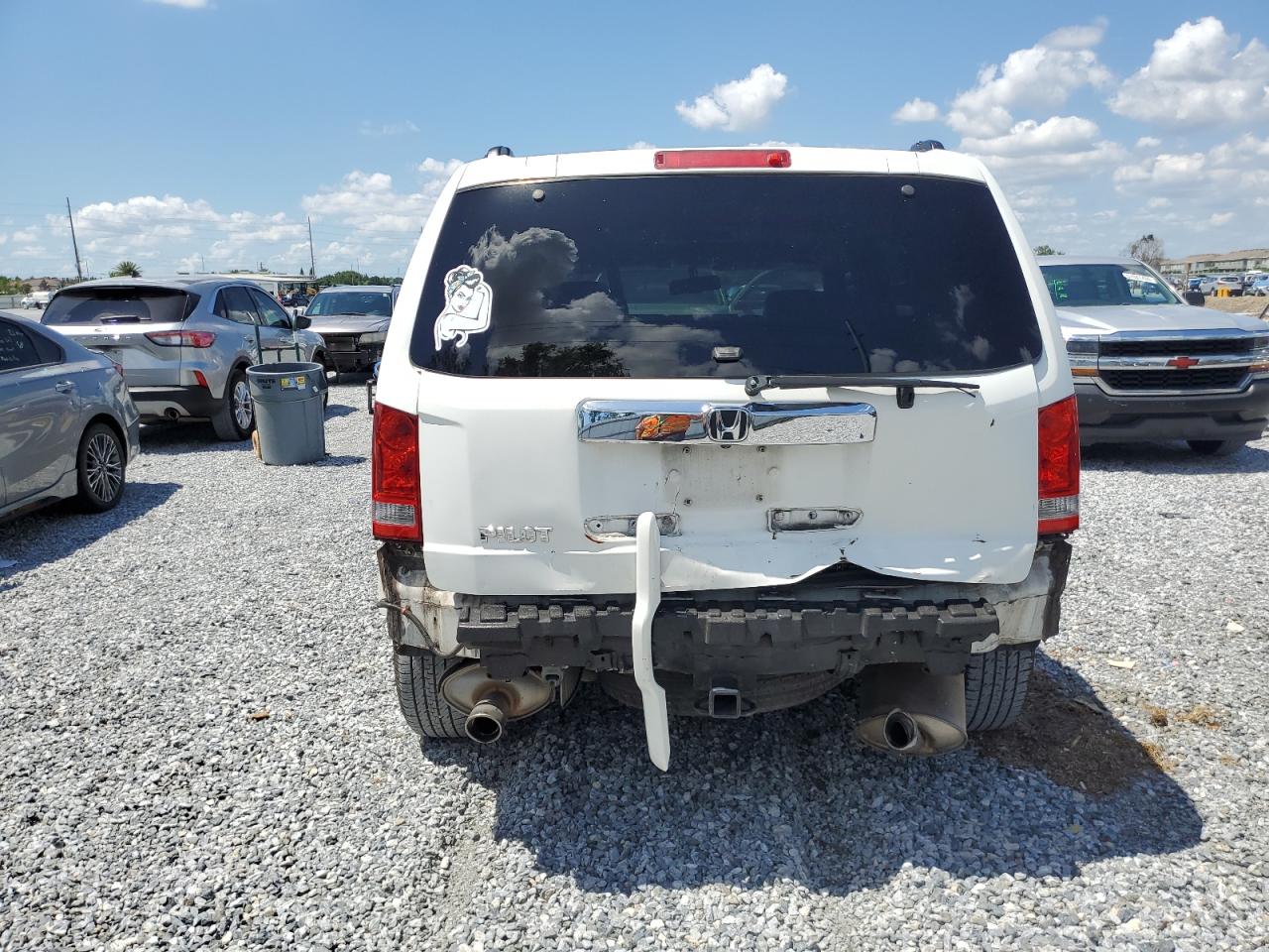 2011 Honda Pilot Exl VIN: 5FNYF3H66BB027266 Lot: 56844425