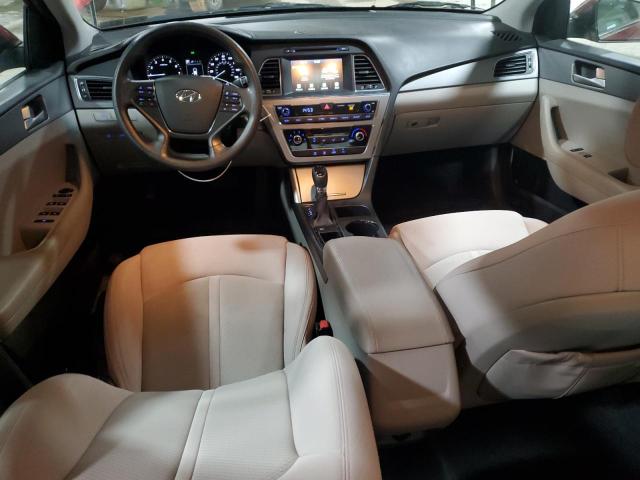  HYUNDAI SONATA 2016 Червоний