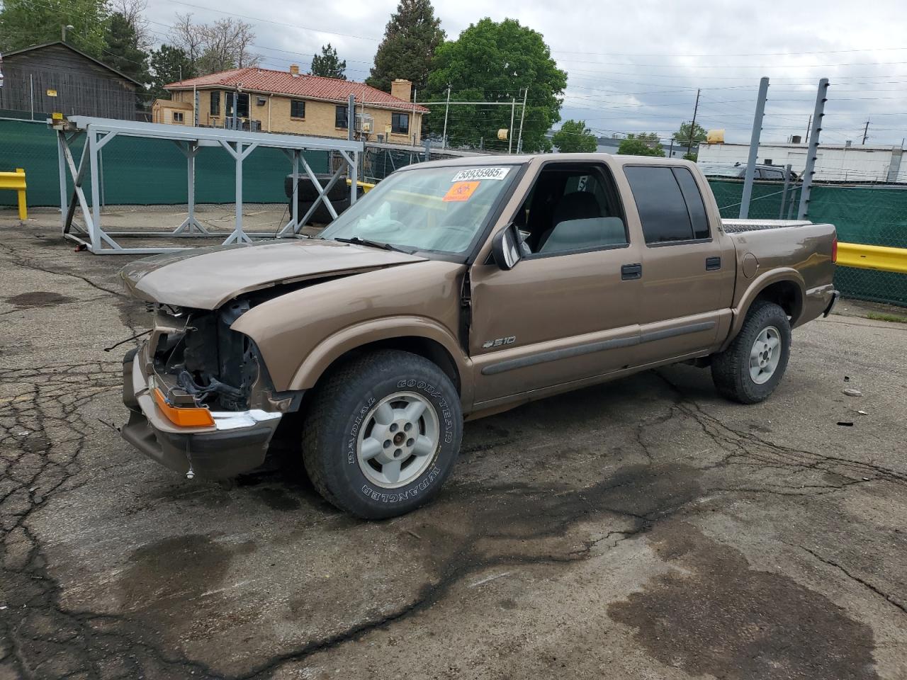 2002 Chevrolet S Truck S10 للبيع في Denver، CO - Front End