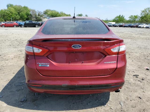 Sedans FORD FUSION 2016 Burgundy