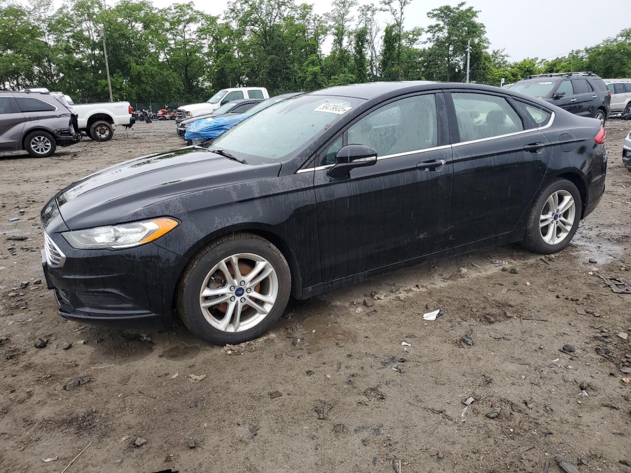 2018 Ford Fusion Se за продажба в Baltimore, MD - Mechanical
