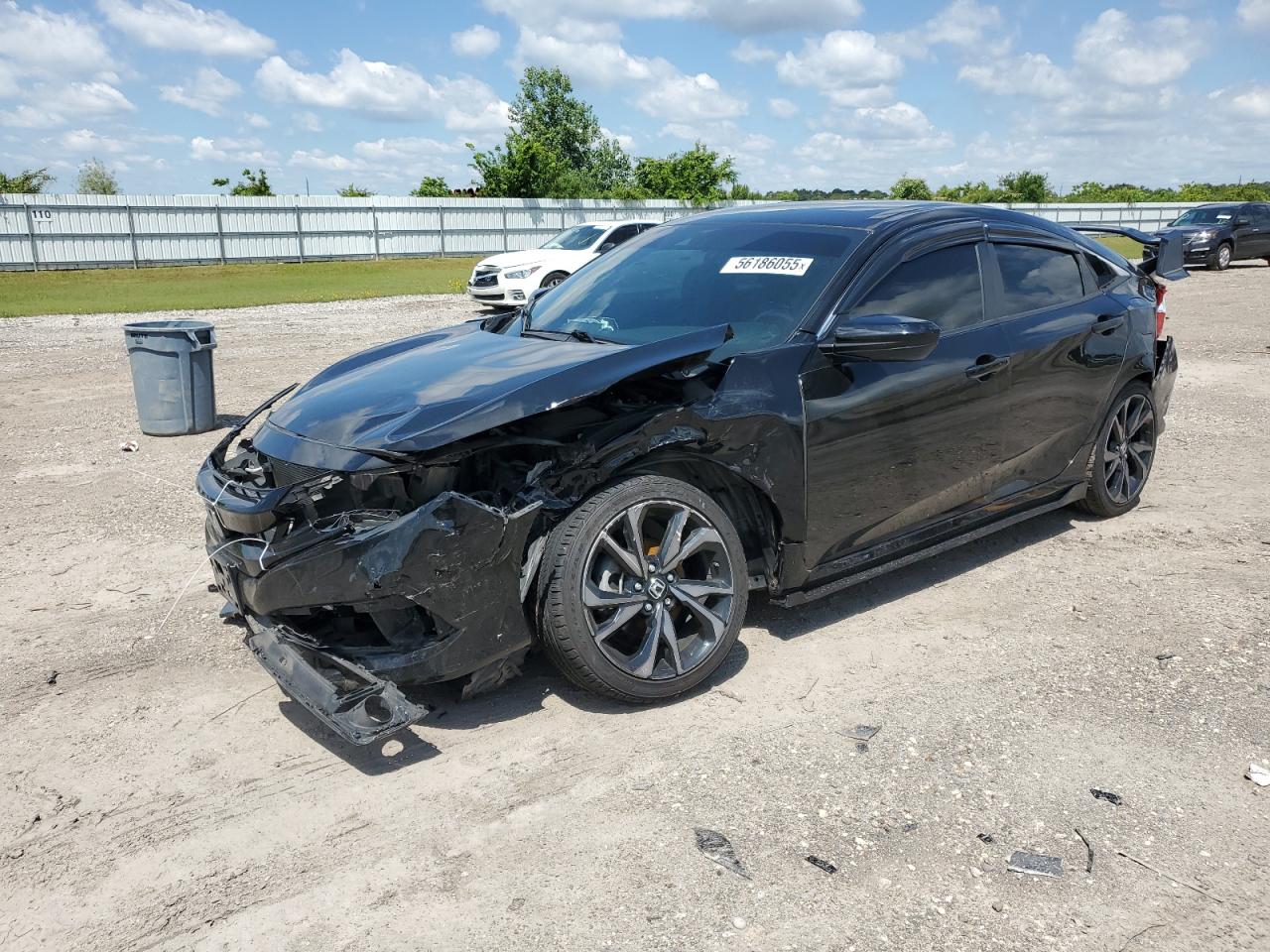 2019 Honda Civic Sport იყიდება Houston-ში, TX - Front End