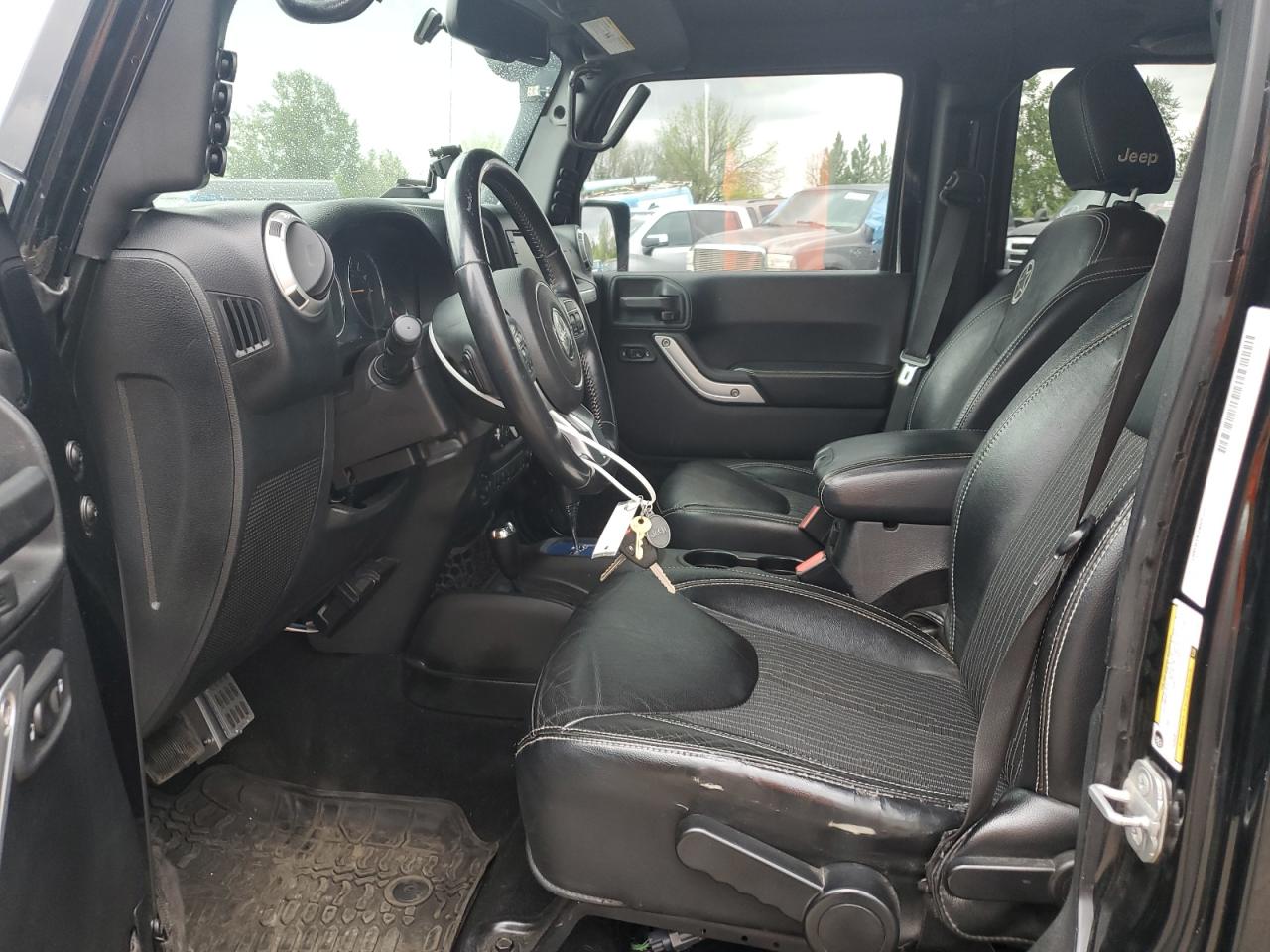 2014 Jeep Wrangler Unlimited Sport VIN: 1C4BJWDG6EL236822 Lot: 56942725