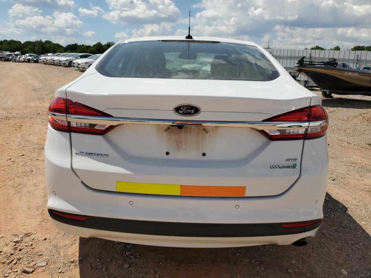 2017 Ford Fusion Se Hybrid VIN: 3FA6P0LU8HR409630 Lot: 54043365